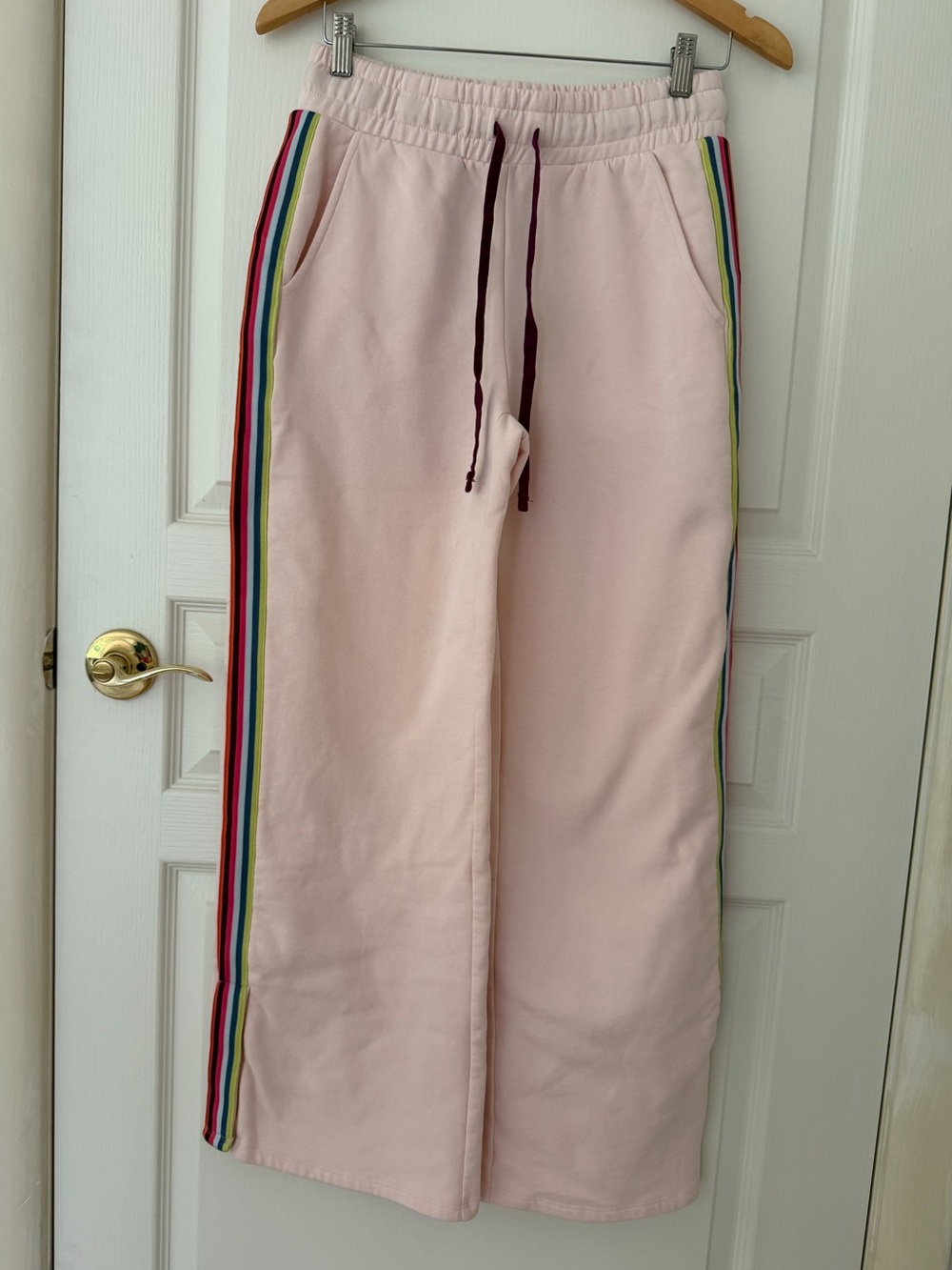 Magnetic Me Pink Rainbow Stripe Pants – Size S